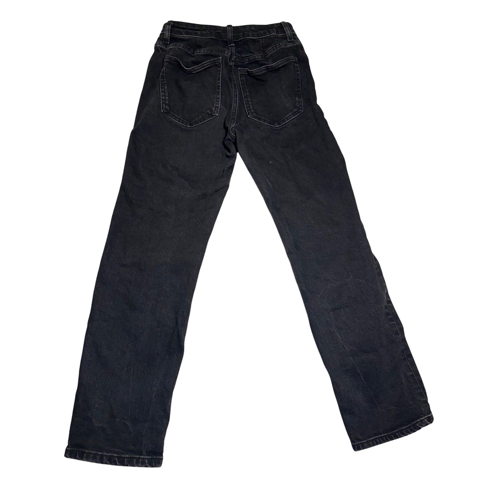 Zara Kids Jeans Charcoal Wash Straight Leg Youth Denim Preppy Y2K Style - Picture 5 of 5